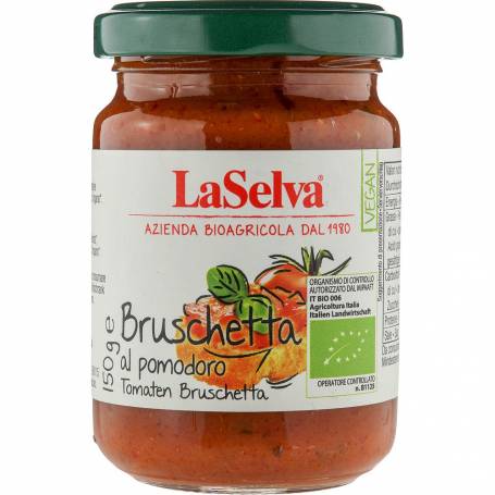 Sos cu tomate pentru bruschete, eco-bio, 150 g, LaSelva