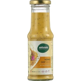 Sos de mustar cu miere, fara gluten, eco-bio, 210 ml, Naturata