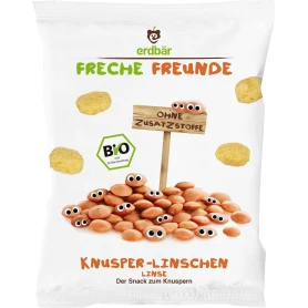 Gustare crocanta cu mere si morcovi eco-bio 40g - Erdbar