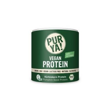 Vegan Protein din seminte de dovleac raw eco-bio 250g - Pur Ya!