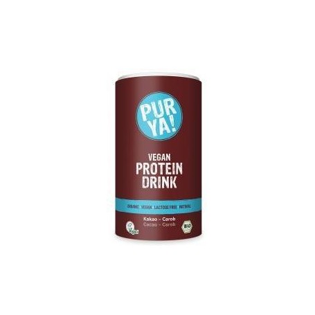 Vegan Protein Drink cacao-carob eco-bio 550g - Pur Ya!