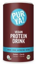 Vegan protein drink cacao-carob eco-bio 550g - pur ya!