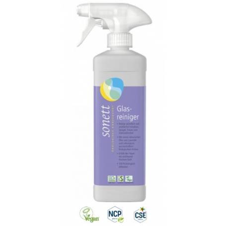 Solutie pentru curatat sticle si ferestre cu pulverizator Ecologica 500ml - Sonett