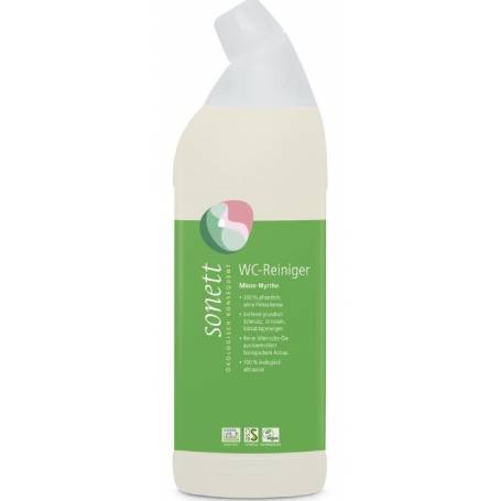 Solutie pentru curatat toaleta cu menta si mirt Eco-Bio 750ml - Sonett