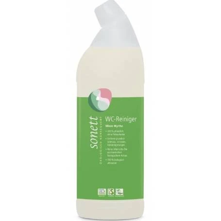 Solutie pentru curatat toaleta cu menta si mirt Eco-Bio 750ml - Sonett