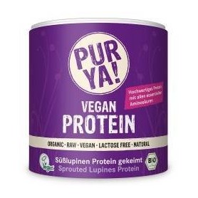 Vegan Protein din seminte de lupin germinate raw eco-bio 200g - Pur Ya!