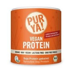 Vegan Protein din soia germinata raw eco-bio 250g - Pur Ya!