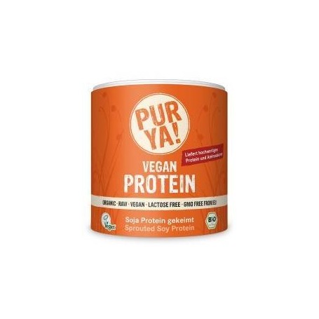 Vegan Protein din soia germinata raw eco-bio 250g - Pur Ya!