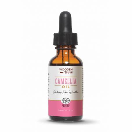 Ulei de Camelia, bio, 30 ml, Wooden Spoon