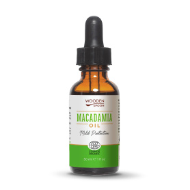 Ulei de Macadamia, eco-bio, 30 ml, Wooden Spoon