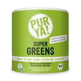 Super Greens raw eco-bio 150g - Pur Ya!