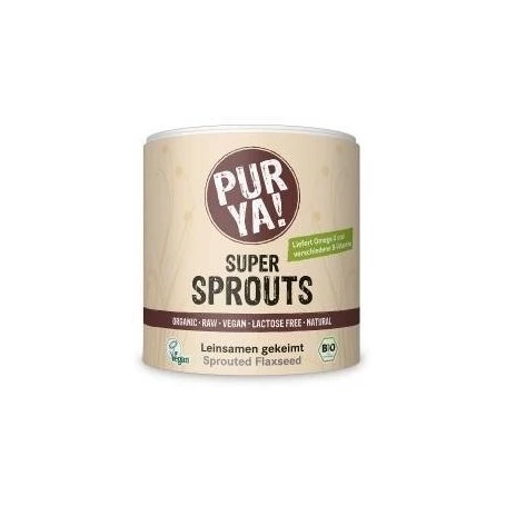 Super Sprouts seminte de in germinate raw eco-bio 200g - Pur Ya!