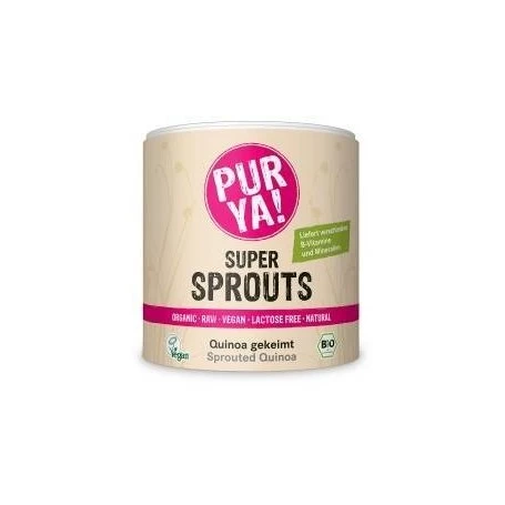 Super Sprouts quinoa germinata raw eco-bio 220g - Pur Ya!