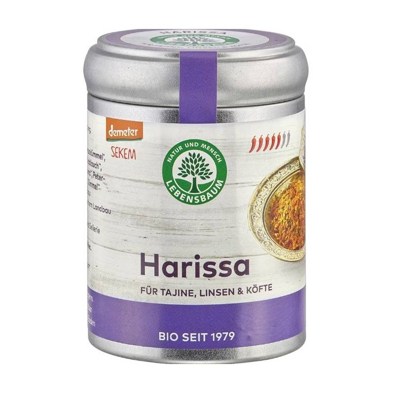 Amestec de condimente picante Harissa Eco-Bio 70g - Lebensbaum