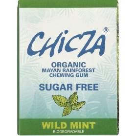 Guma de mestecat cu menta FARA ZAHAR Eco-Bio 30g - Chicza
