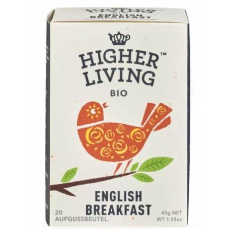 Ceai English Breakfast Eco-Bio 20 pliculete - Higher Living