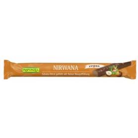 Stick Nirwana VEGAN cu ciocolata si crema de alune Eco-Bio 22g - Rapunzel