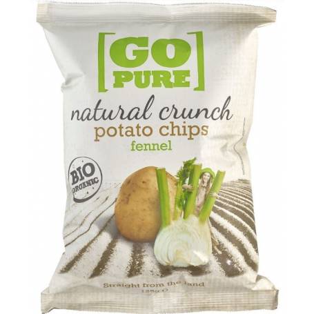 Chipsuri de cartofi cu fenicul Eco-Bio 125g - Go Pure