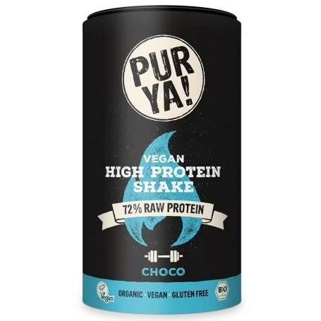 Shake proteic cu ciocolata eco-bio 550g - Pur Ya!