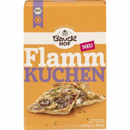 Mix de faina pentru tarta de ovaz Flambee, eco-bio, fara gluten, 400 g, BauckHof