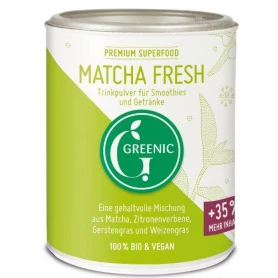 Pudra Matcha Fresh pentru smoothie-uri si bauturi Eco-Bio 110g - Greenic