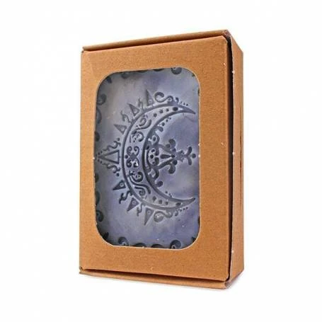 Sapun solid cu carbune activ si arbore de ceai lucrat manual, eco-bio, 100 g, Wooden Spoon