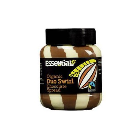 Crema tartinabila de ciocolata duo swirl eco-bio 400g - Essential