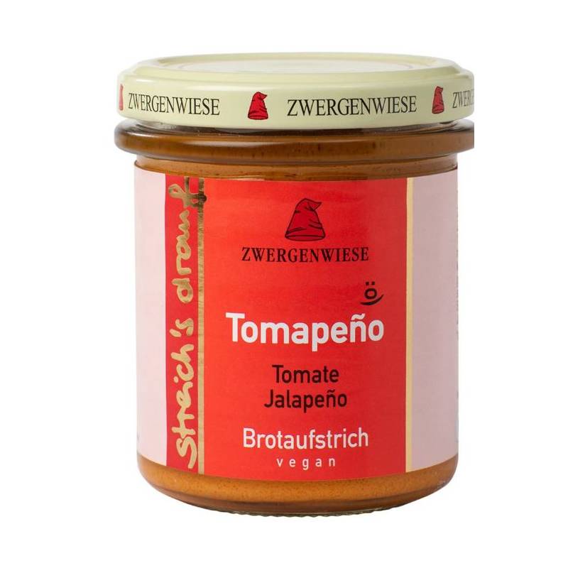 Crema tartinabila vegetala Tomapeno cu rosii si ardei Jalapeno