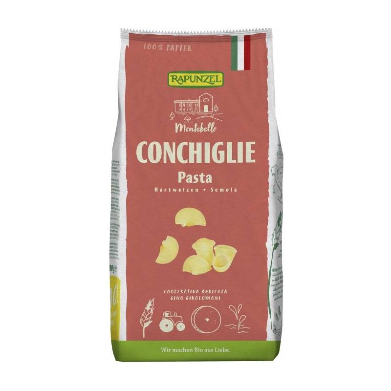 Paste conchiglie semola Eco-Bio 500g - Rapunzel
