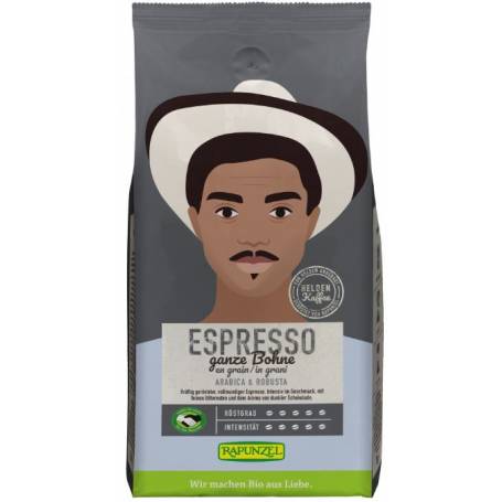 Cafea Gusto Espresso boabe Eco-Bio 250g - Rapunzel