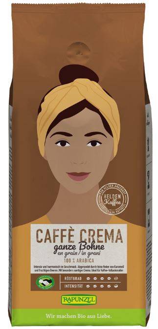 Cafea Gusto Crema Boabe Eco-bio 1kg - Rapunzel