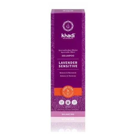 Sampon ayurvedic cu lavanda pentru scalp sensibil 200ml - Khadi