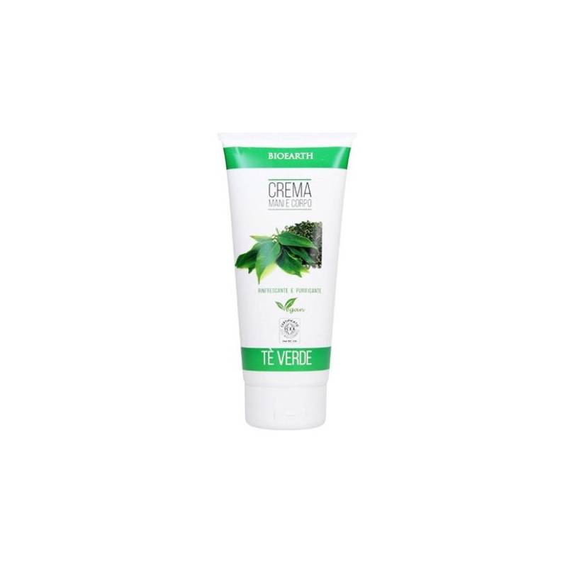 Crema corp si maini cu ceai verde Eco-Bio 200ml - Bioearth
