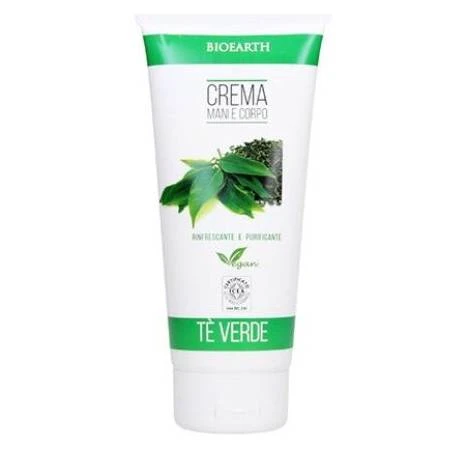 Crema corp si maini cu ceai verde Eco-Bio 200ml - Bioearth
