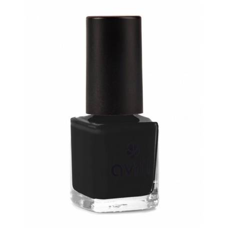 Lac de unghii Black, oja bio fara chimicale, 7ml, Avril