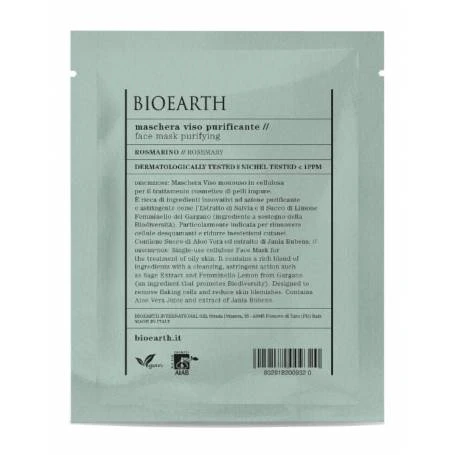 Masca ten purificatoare cu rozmarin, Bioearth