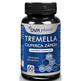 Tremella Ciuperca zapezii 60 capsule - DVR Pharm