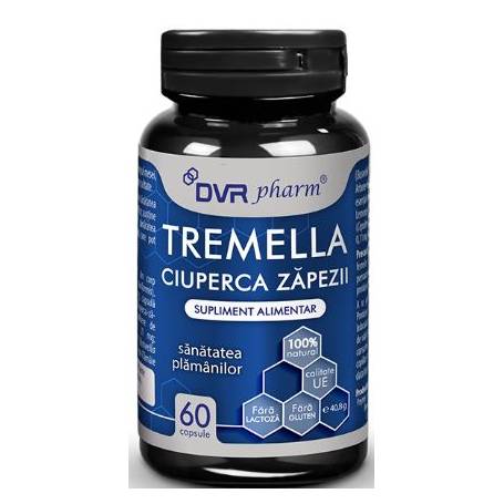 Tremella Ciuperca zapezii 60 capsule - DVR Pharm