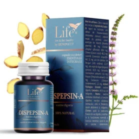 DISPEPSIN-A capsule cu uleiuri esentiale 15 capsule - DVR Pharm