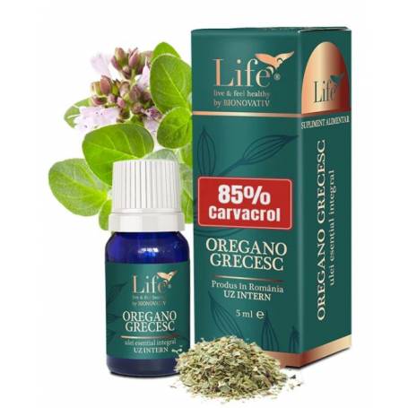 Oregano Grecesc ulei esential integral 5ml - DVR Pharm