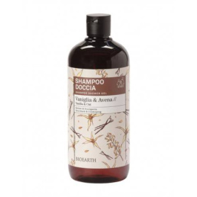 Sampon si gel de dus cu vanilie si ovaz, 500 ml, Family Bioearth