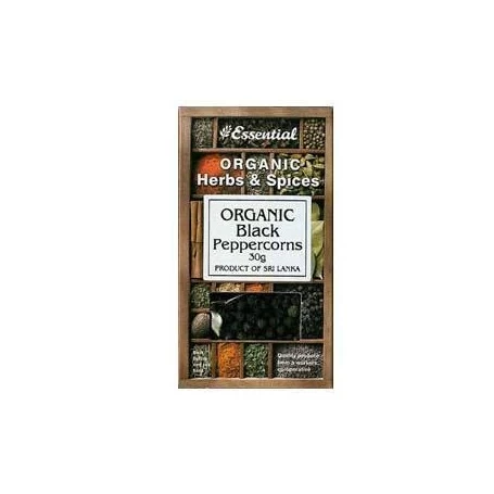 Boabe de piper negru eco-bio 30g - Essential