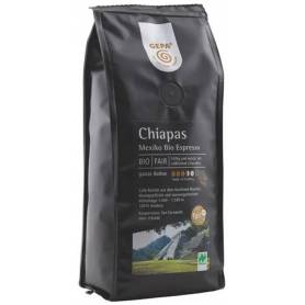 Cafea si fairtrade boabe Chiapas Mexico Espresso, 250g - Gepa