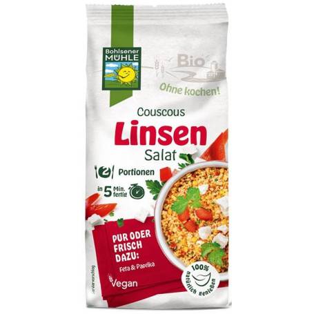 Premix salata de couscous cu linte, eco-bio, 165g - Bohlsener Muhle