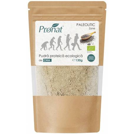 Pudra proteica din seminte de chia Eco-Bio 130g - Pronat