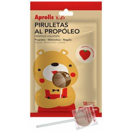 Acadele cu propolis 100,8 g (18 buc.) - Aprolis Kids