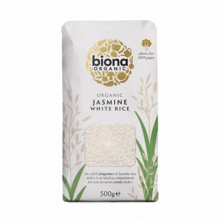 Orez Jasmin alb, eco-bio, 500g - Biona