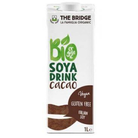 Bautura din Soia cu Cacao, Fara Gluten, Eco-Bio 1l - The Bridge