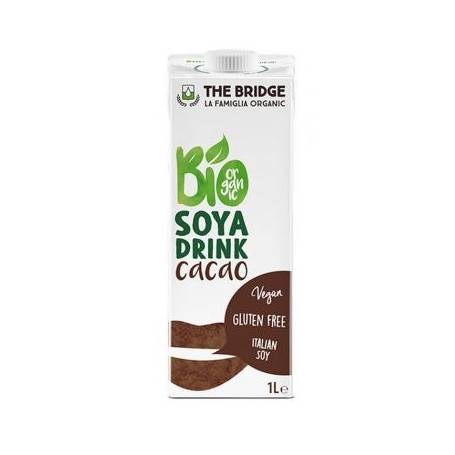 Bautura din Soia cu Cacao, Fara Gluten, Eco-Bio 1l - The Bridge