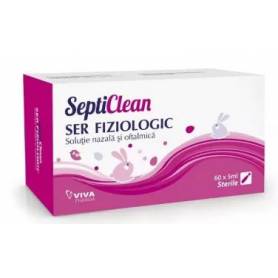 SER FIZIOLOGIC SEPTICLEAN 60 MONODOZE, 5ml - VITALIA PHARMA